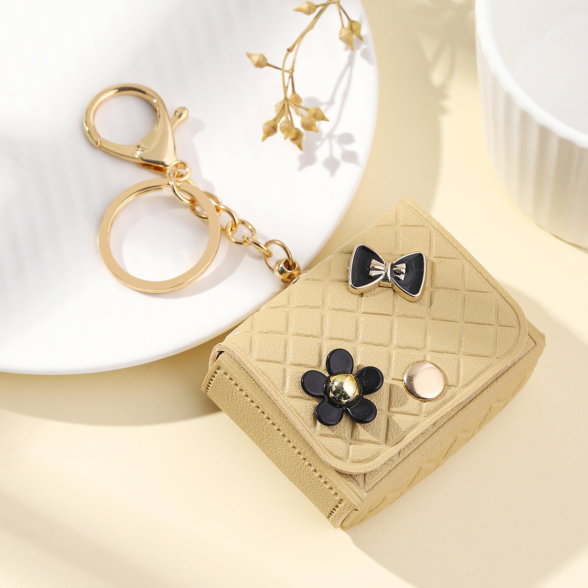 Wholesale Mini Bags Leather Keychains